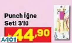 PUNCH İĞNE SETİ 3'LÜ PUNCH İĞNE SETİ 3'LÜ